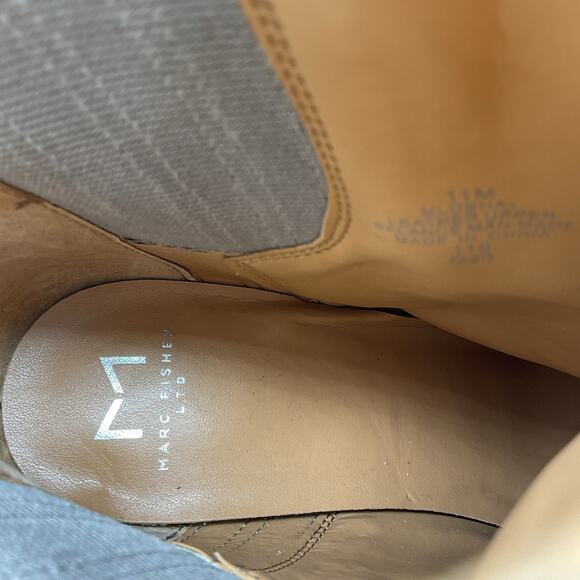NEW Marc Fisher LTD Women’s Oshay Pointed Toe Bootie Tan Size 11M - Picture 5 of 10